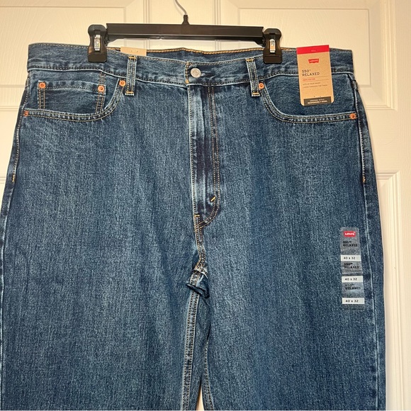 Big & Tall Levi's 550 Relaxed Fit Jeans-Size 40x32 - Picture 2 of 8